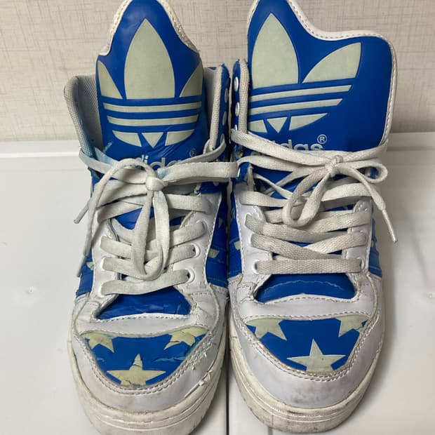 아디다스 제레미스캇 리플렉티브 별 스니커즈 245