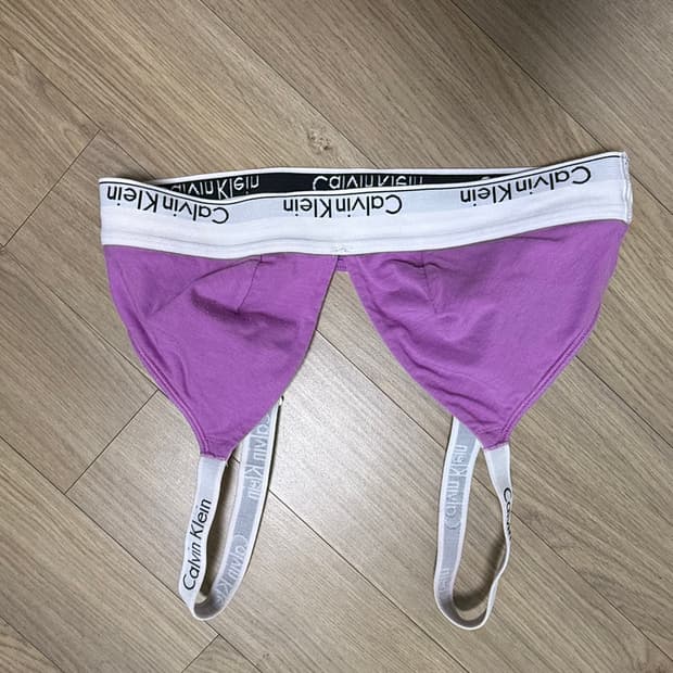 캘빈클라인 퍼플 브라렛 M