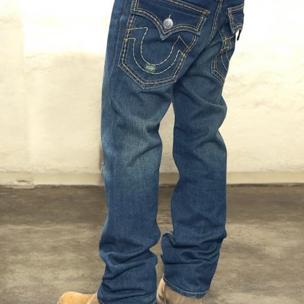 트루릴리전 월드투어 빌리 수퍼T 데님 팬츠