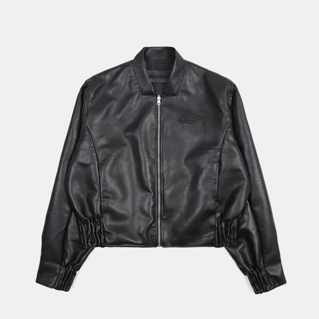 급처) 배드블러드 ICN 리버시블 레더 자켓 - 블랙