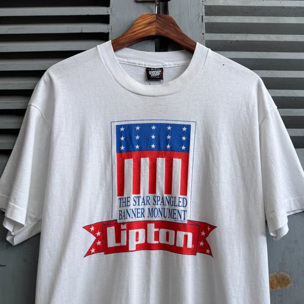 [L]90's USA 빈티지 Lipton 티셔츠