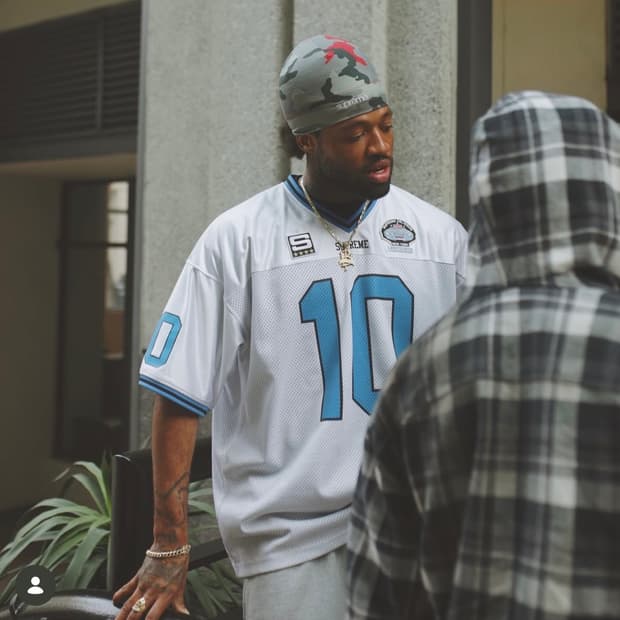 슈프림 파인드갓 풋볼 저지