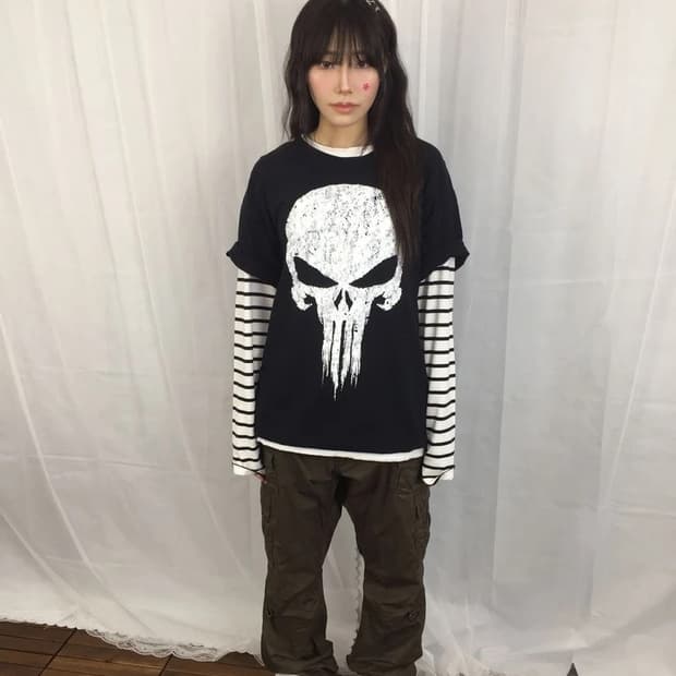 Marvel Punisher Skull Graphic Tee