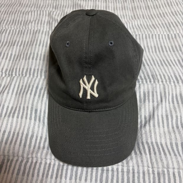 MLB 루키 언스트럭처 볼캡 뉴욕 양키스 다크 그레이