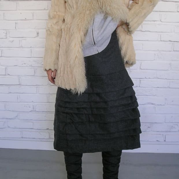 에옹쓰 울스커트 1사이즈 (B grade)