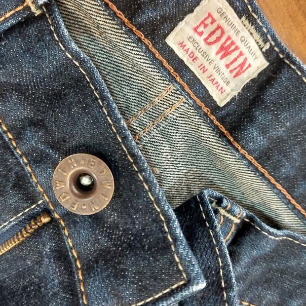 에드윈 XV 셀비지 데님 팬츠 일본판 31사이즈