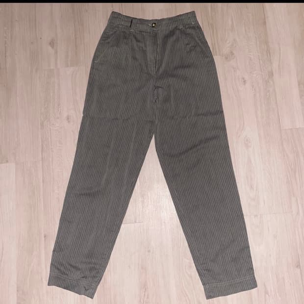 드리스반노튼 스트라이프 트라우져