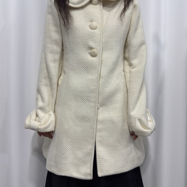 glitter ribbon lovely coat