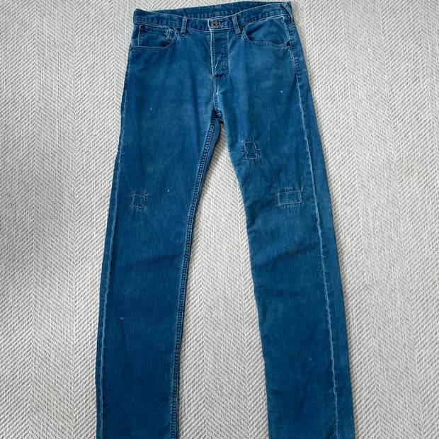 Paul smith 폴스미스 패치워크 코듀로이 팬츠