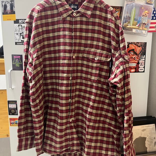 90s Usa made 스투시 셔츠