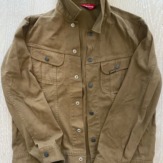 슈프림 트러커 자켓