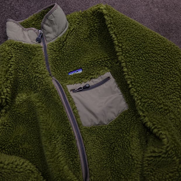 Patagonia 00's 딥파일 자켓 그린 M사이즈