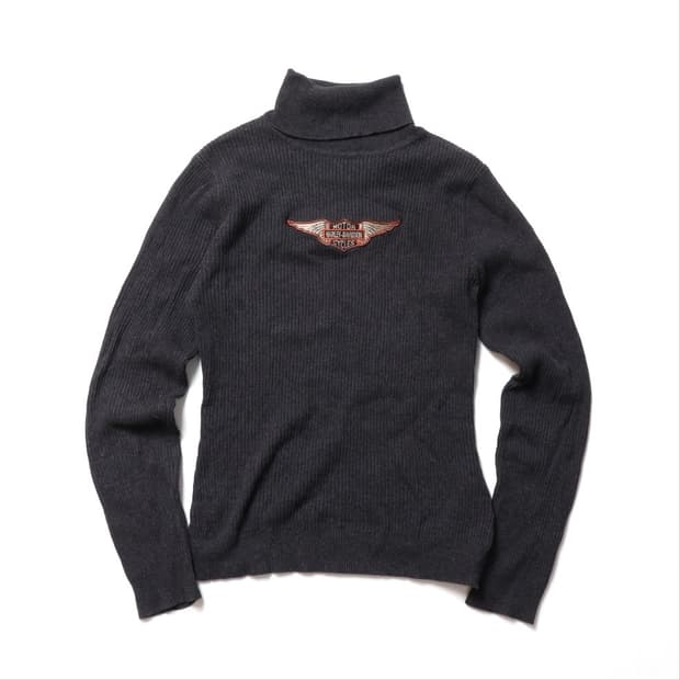 할리 데이비슨 Harley Davidson Turtle Neck Knit
