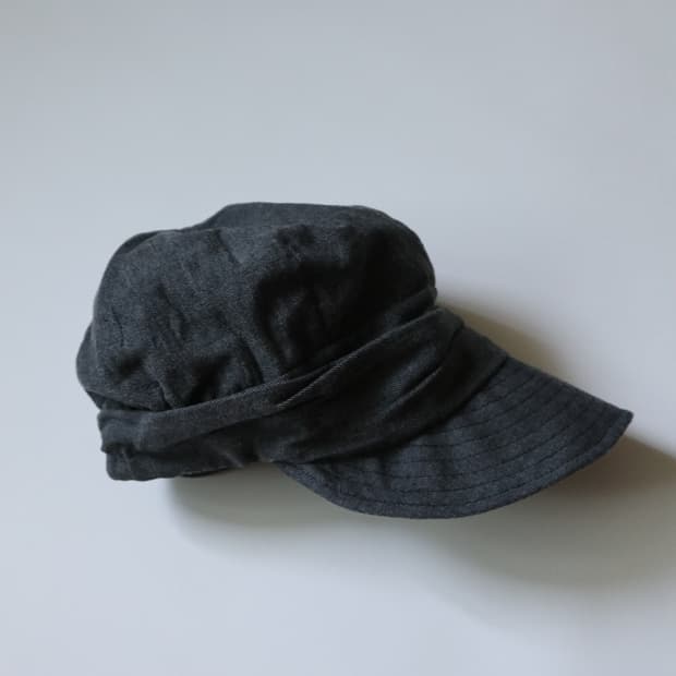 faerie wrinkled wide casquette