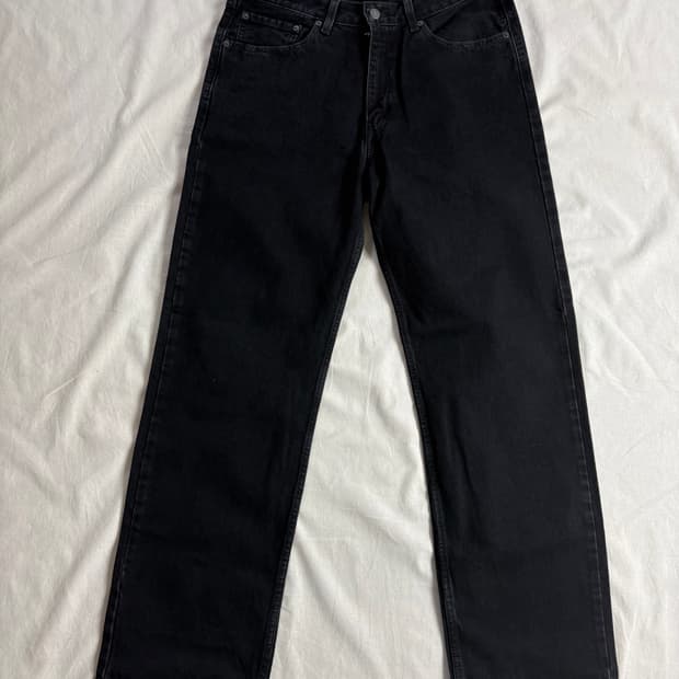 Levis 리바이스 550 블랙 데님팬츠 32 x 32