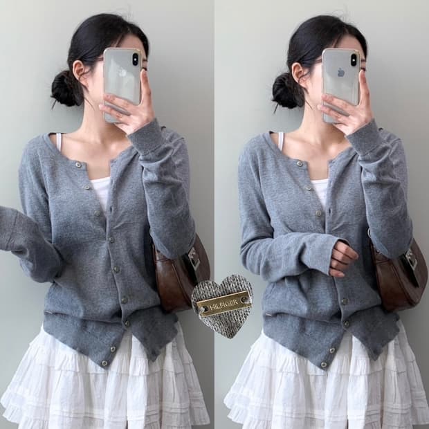 타미힐피거 가디건