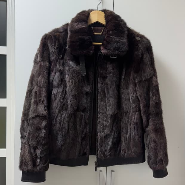 밍크 가죽자켓 [착샷있음]