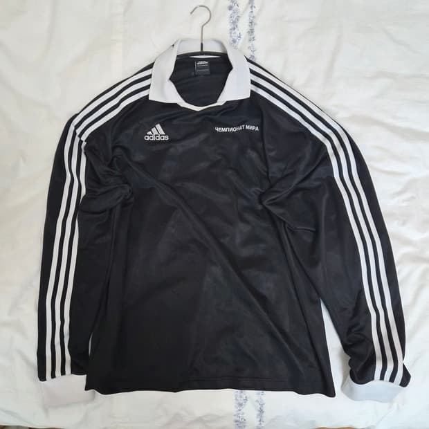 [S] 고샤루브친스키x아디다스 풋볼져지 블랙