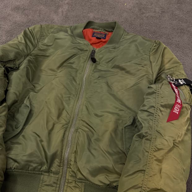 [ 정품/XL ] 알파인더스트리 플라이트 ma-1  항공점퍼