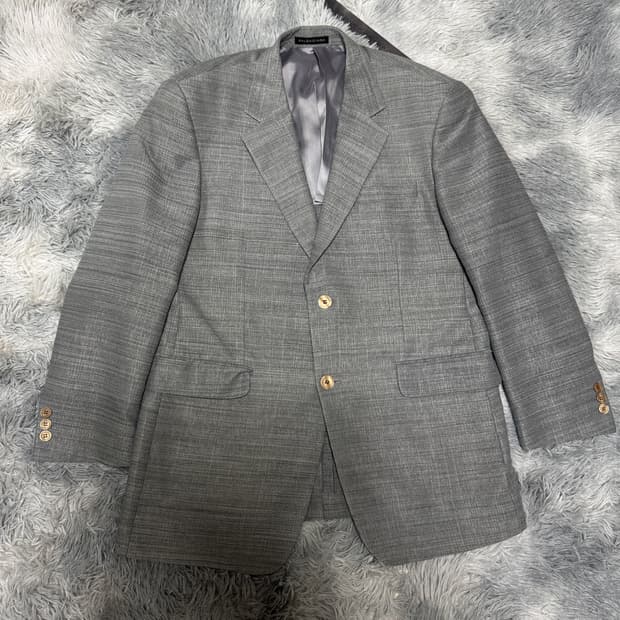 발렌시아가 남성 울 비스코스  봄가을 블레이저 L  사이즈