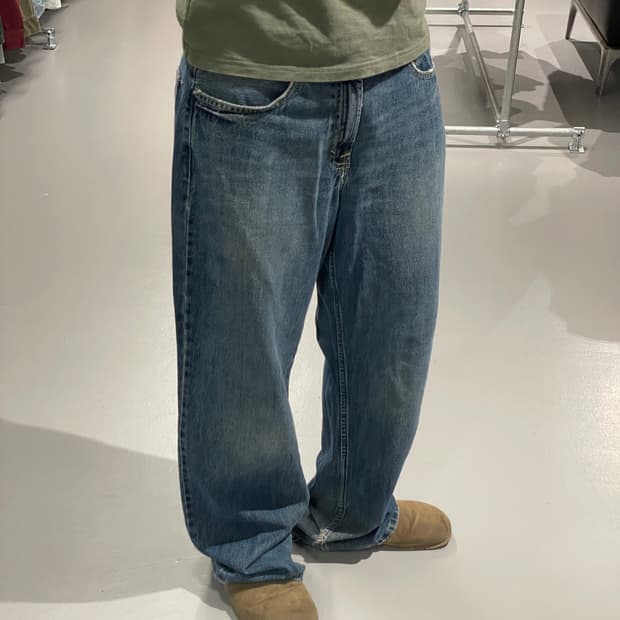 빈티지 루즈핏 데님 팬츠  