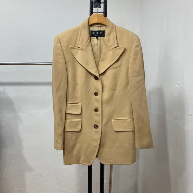 구찌(Gucci) 클래식 테일러드 싱글 자켓