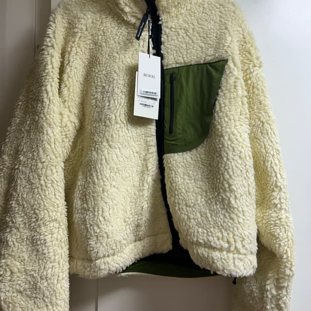 디스트릭비젼 새옷 뽀글이 플리스 자켓 라지