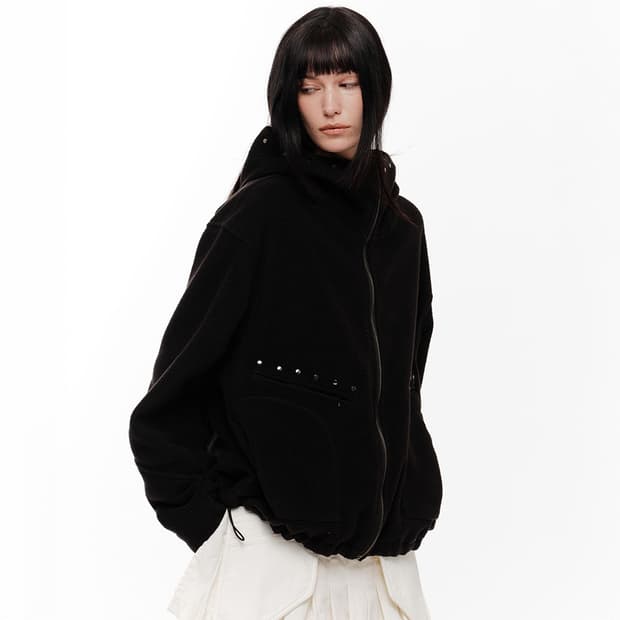 2000 Archives TEDDY STUD FLEECE JACKET