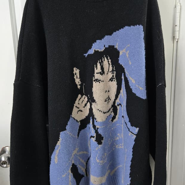 아조바이아조 니트 