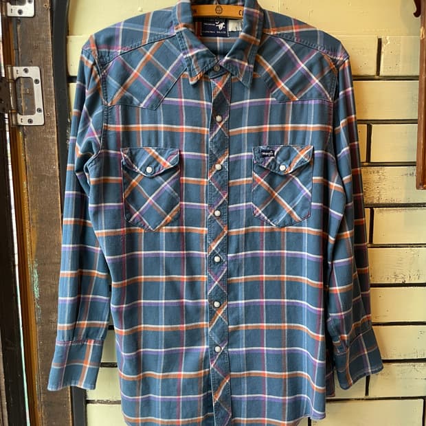 1980-90's Vintage Wrangler Western Shirt