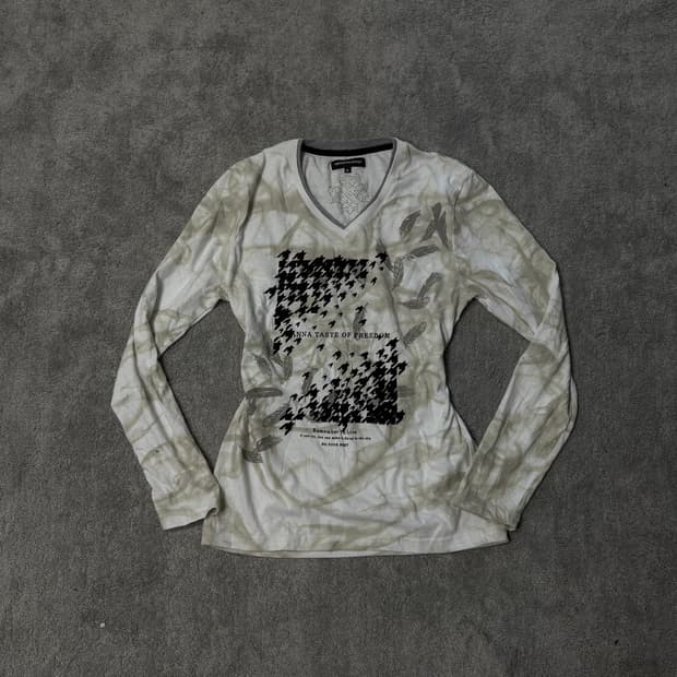 Vintage Gothic v-kei Punk longsleeve