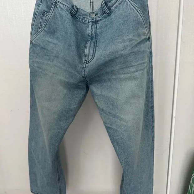 아워셀브스 24ss 릴렉스드 데님 블리치 3사이즈