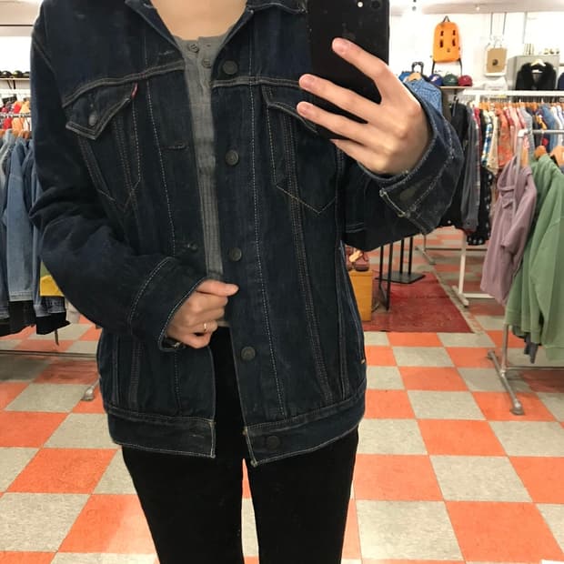 리바이스 데님자켓