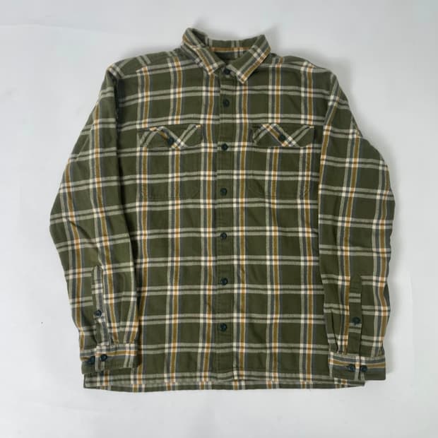 빈티지 파타고니아 플란넬 체크셔츠 L