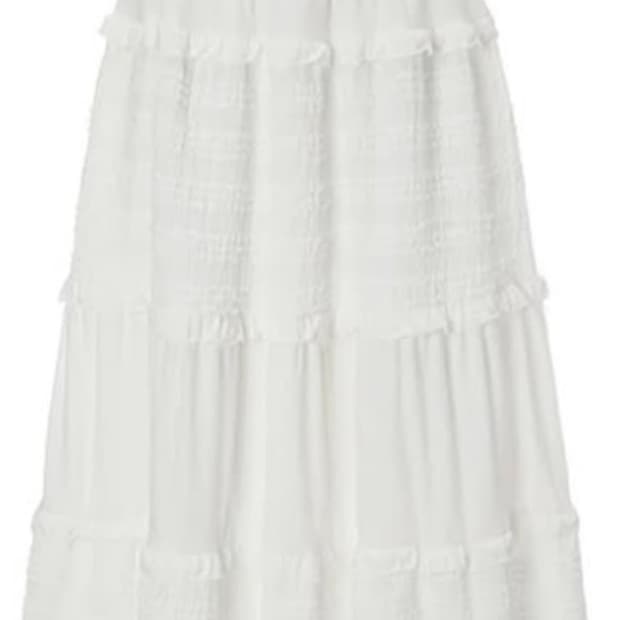 쓰리타임즈 스모킹 드림 롱 스커트