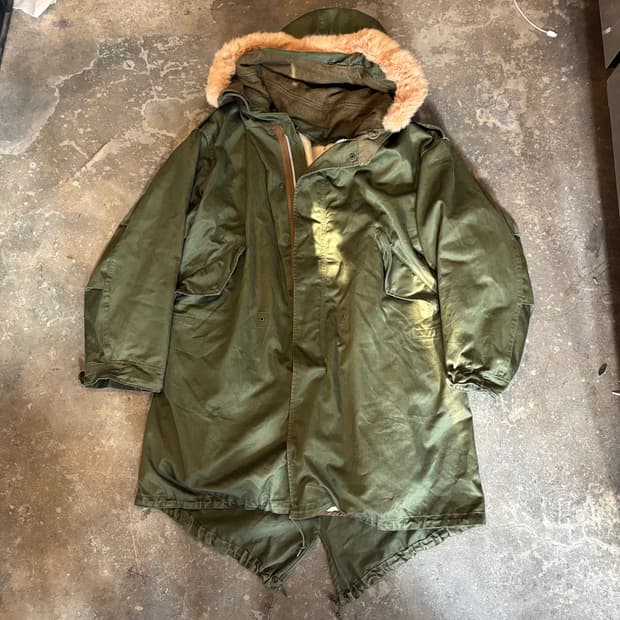 50년대 미군 og m-51 피쉬테일 파카