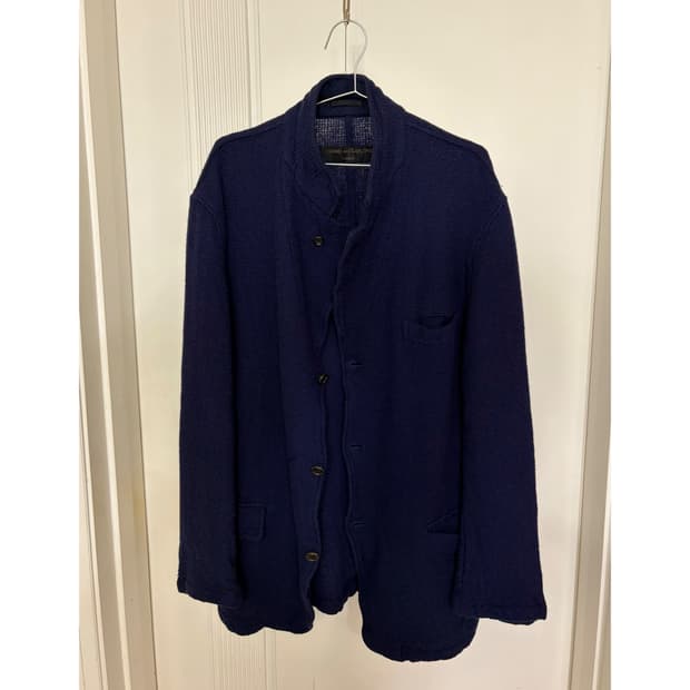 꼼데가르송 옴므 축융 울 자켓,AD2002