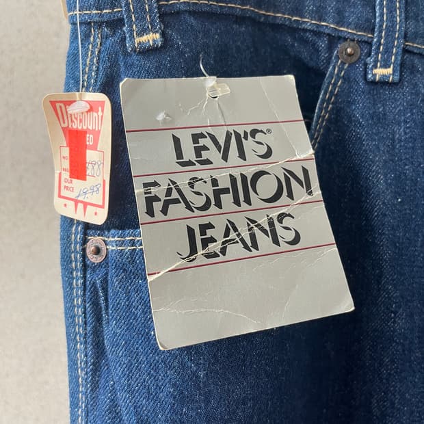 80s 리바이스 Fashion Jeans 22890 데드스탁 34x36