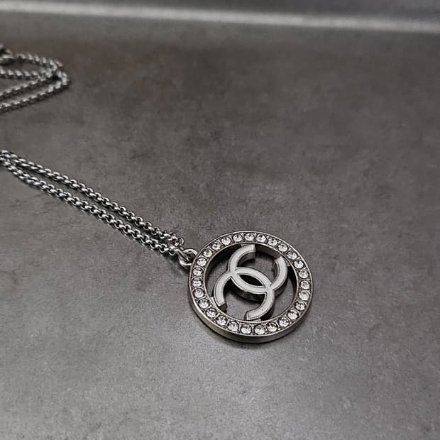 66 샤넬 빈티지 정품 목걸이 업사이클링 써지컬체인