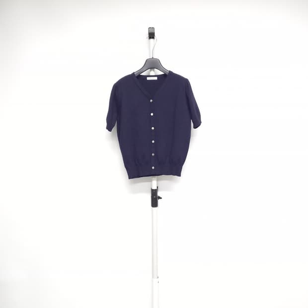 새 더 아이잗 춘추 니트 숏 가디건 55