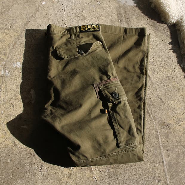 (착용컷) 알파 인더스트리 카고 팬츠 (남성용 30.5)