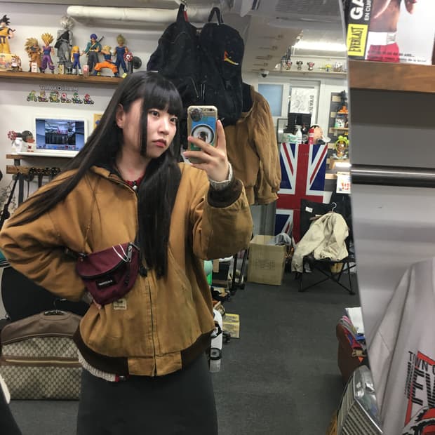 워크웨어 후드자켓