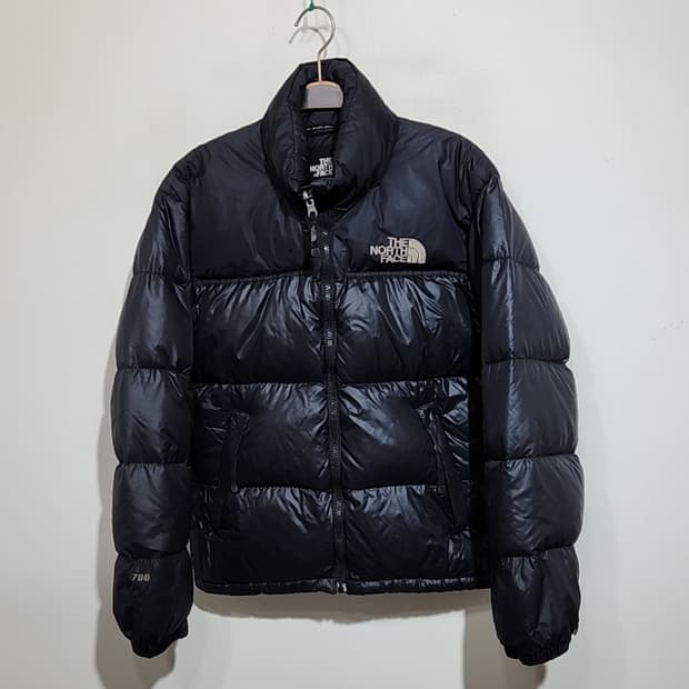 (90) 노스페이스 눕시패딩 점퍼 투톤 거위털 구스다운 700 자켓