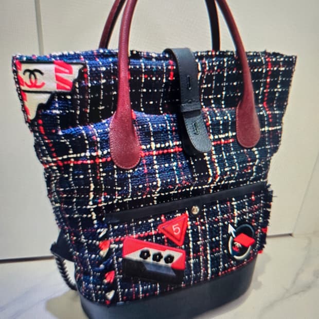 Chanel 크루즈 트위드 백팩 / 토트백 (쇼 샘플 레어템)