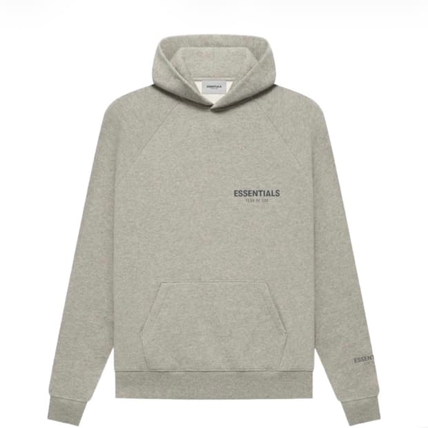 에센셜코어 오트밀 후드티