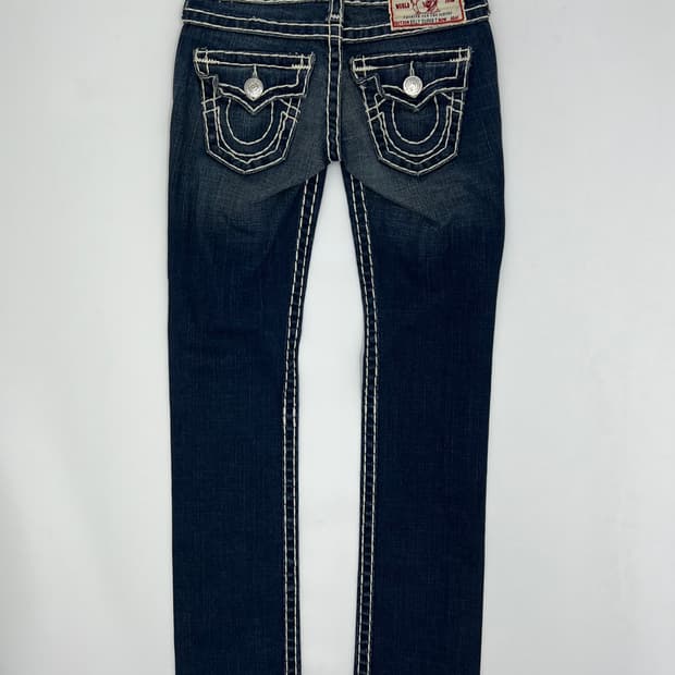 트루릴리젼 스티치 데님팬츠