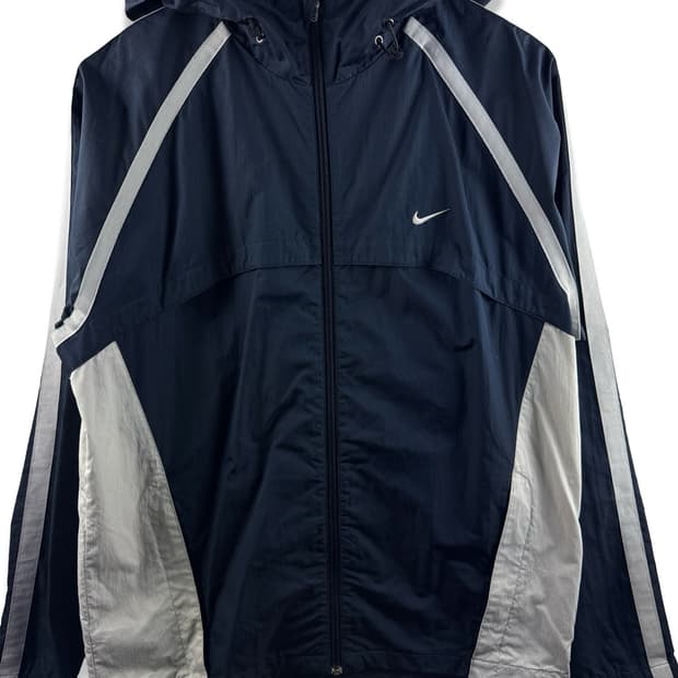 나이키 네이비 후드 바람막이 자켓2630