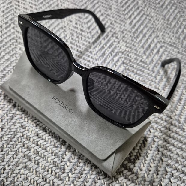 포지타노 블랙 선글라스 FESTO PRT 10013 C2