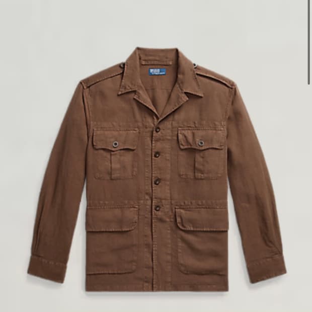 Polo, 폴로 랄프로렌, 린넨 셔츠자켓, M