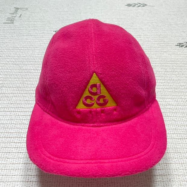 나이키 acg AW84 플리스 캡 핑크